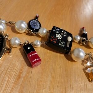 CHANEL COSMETIC CHARMS BRACELET